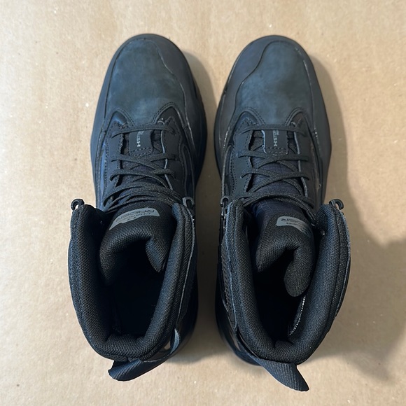 Under Armour Men's UA Charged Raider Mid Waterproof Hiking Boots Black - Picture 6 of 8